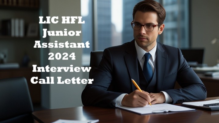 LIC HFL Junior Assistant 2024 Interview Call Letter