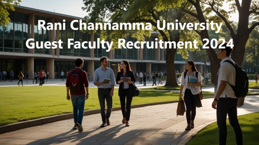 Rani Channamma University Guest Faculty Recruitment 2024